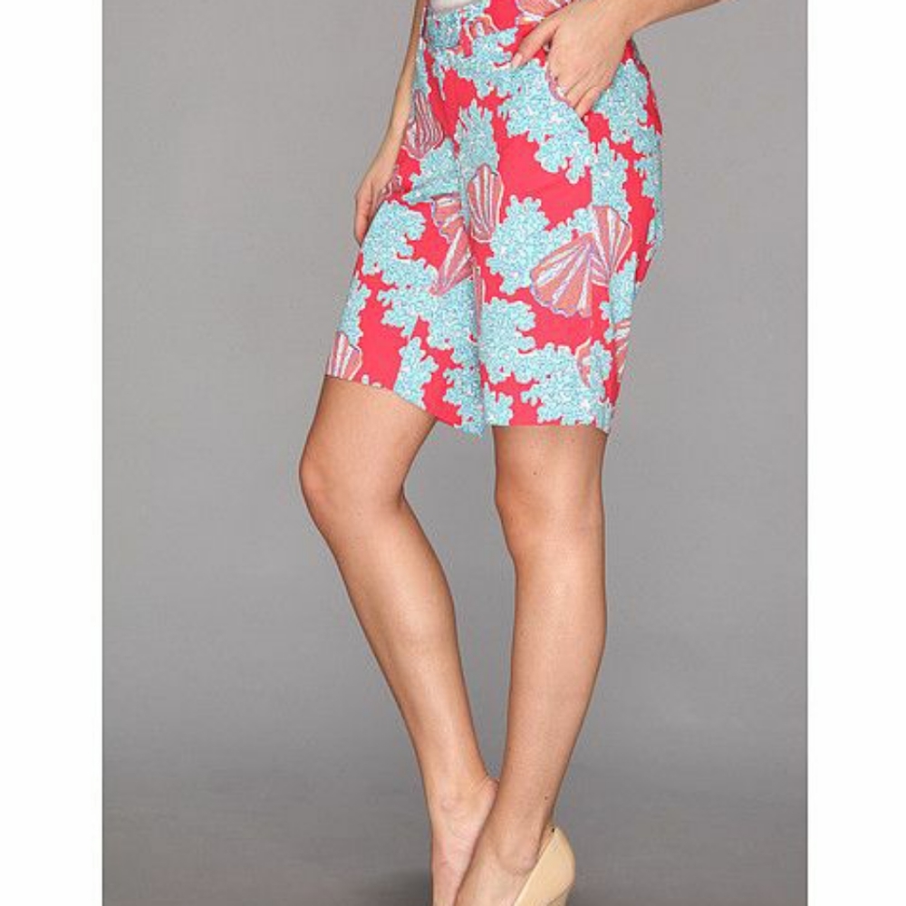 Lily Pulitzer Avenue shell Bermuda shorts NWT